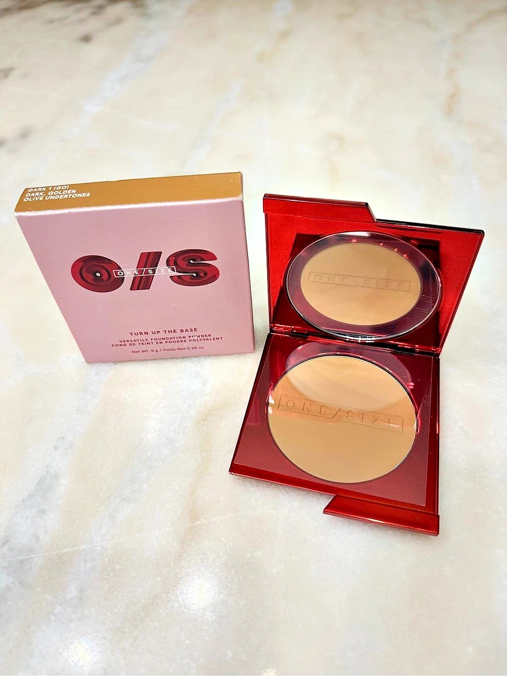 ONE/SIZE Turn Up The Base Versatile Powder Foundation Powder Foundation Dark 1